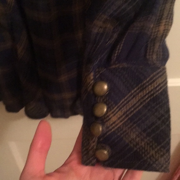 Free People Teen Spirit Minidress in blue/yellow - Picture 3 of 5